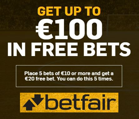 Free Bets Betfair free bookies offer